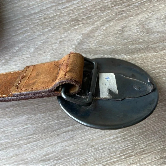 Vintage Kudos Boho Western Leather Belt - Picture 11 of 14